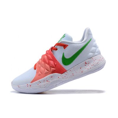 Nike Erkek Kyrie Low Beyaz / Kırmızı / Yeşil Basketbol Ayakkabısı Türkiye - DD12TDAM